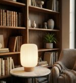 Lampada Aura Plisse stampata in 3D - vista 11 - Mariotto Design