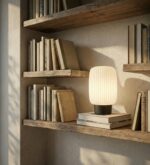 Lampada Aura Plisse stampata in 3D - vista 10 - Mariotto Design