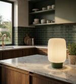 Lampada Aura Plisse stampata in 3D - vista 7 - Mariotto Design