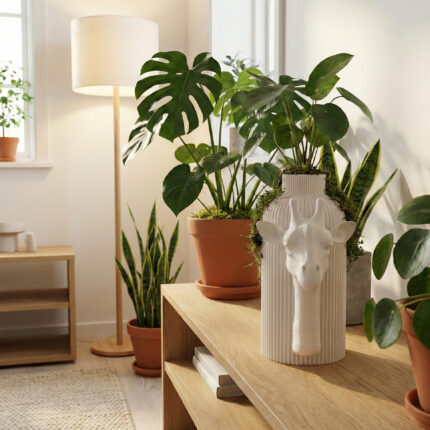 Vaso Giraffa Elegante stampato in 3D - vista 1 - Mariotto Design