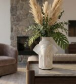 Vaso Elefante Savana Marble stampato in 3D - vista 2 - Mariotto Design