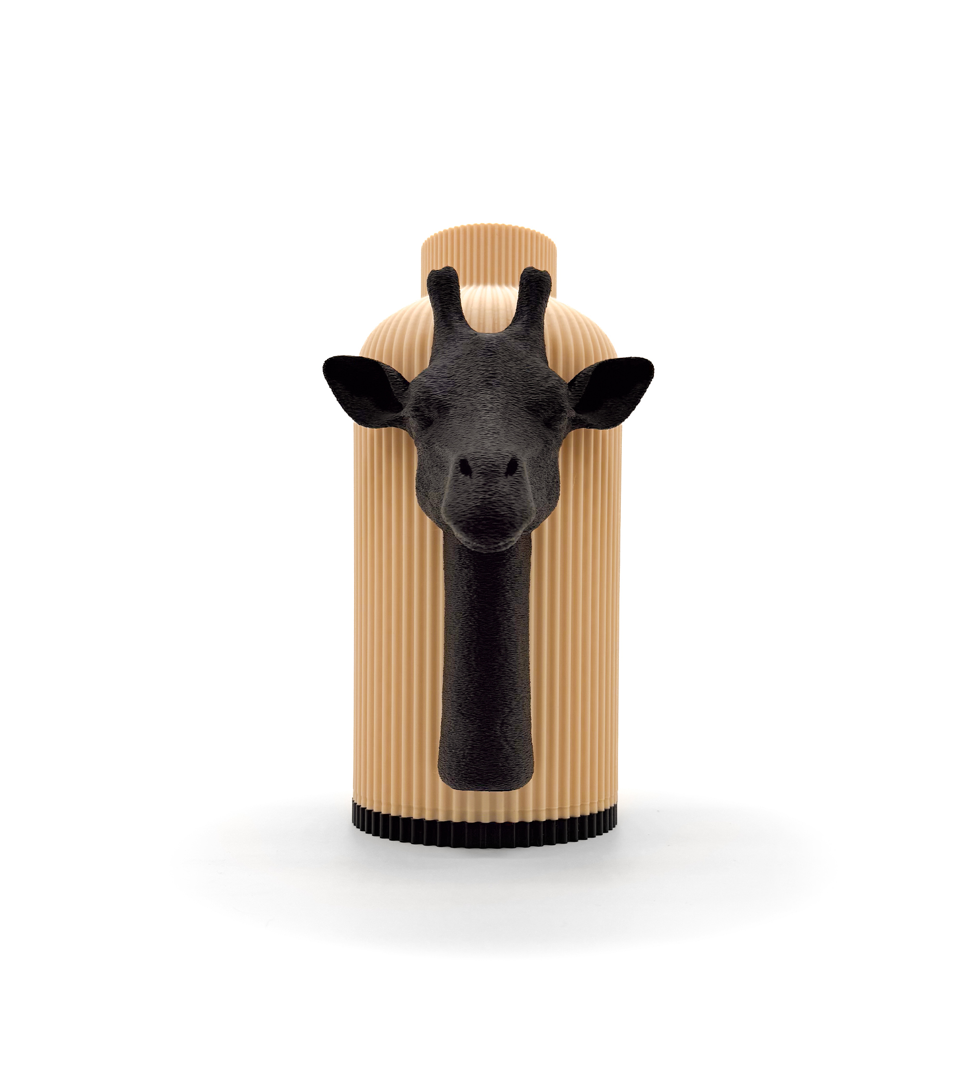 vaso-3d-giraffa-africa-animalier-savana-mariotto Vaso Giraffa Savana Kings stampato in 3D - Mariotto Design